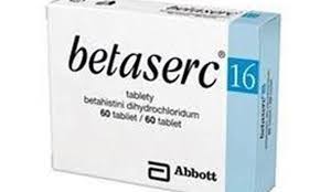 betaserc 16mg 60tab
