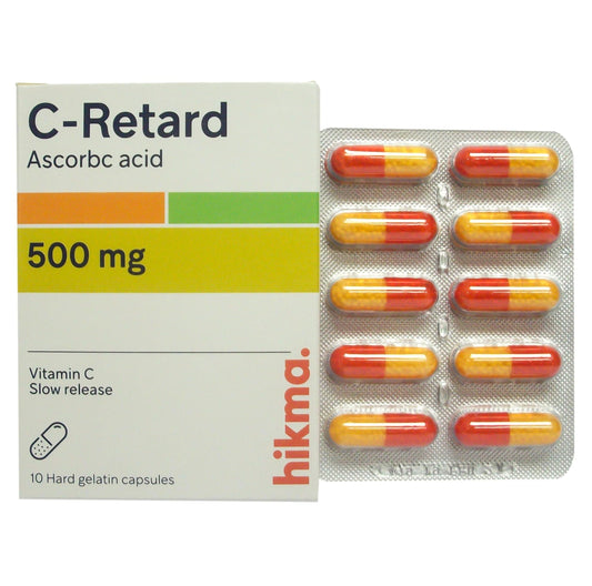 C-RETARD 500MG 10/CAPS