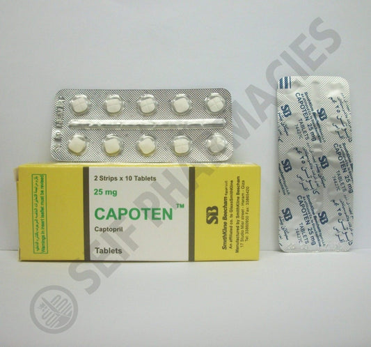 Capoten 25 ml 20 tab