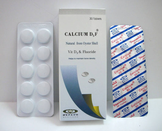 CALCIUM D3.F 30 TABLETS