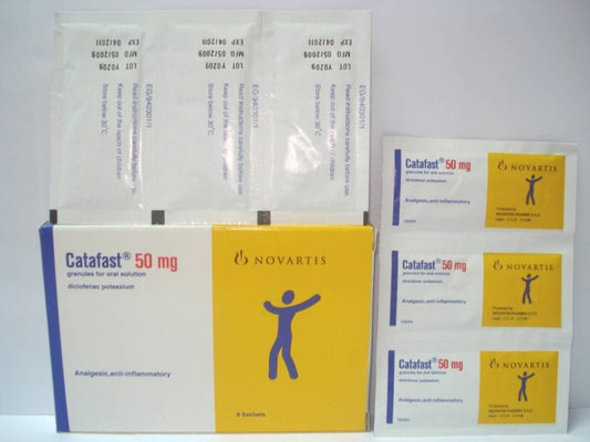 Catafast 50mg granules 9sach