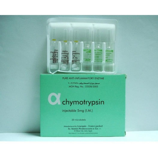 ALPHA CHYMOTRYSPIN 20MICRO 3AMP