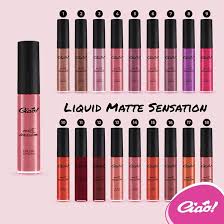 CIAO MATTE SENSATION LIQUID LIPSTICK