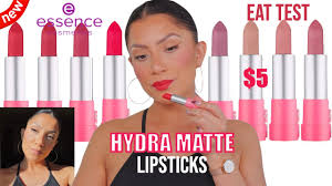 ESSENCE HYDRA MATTE LIPSTICK 402-403-404-411