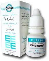 Epicrom eye drops