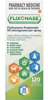 FLIXONASE 50 MCG/METERED NASAL SPRAY 120 DOSE