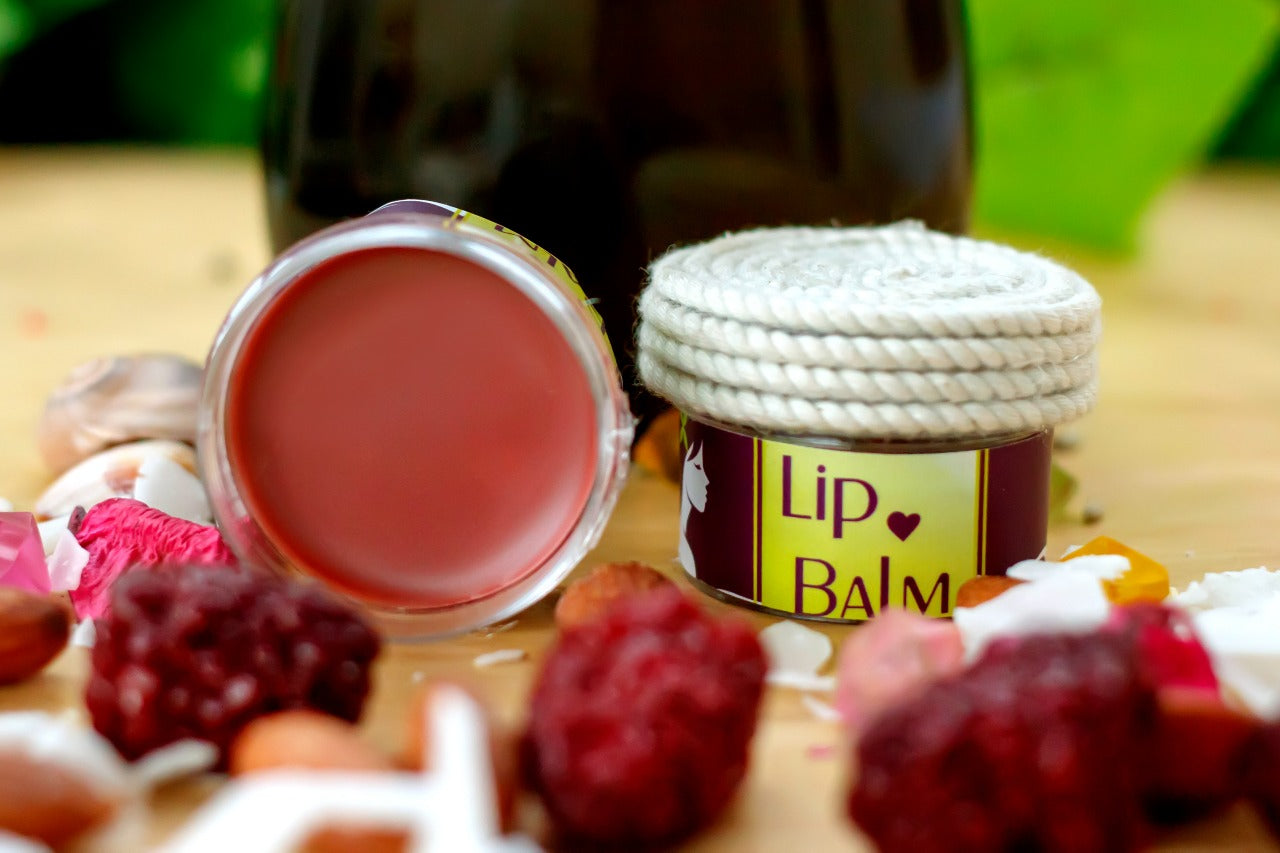 lip balm with bees wax