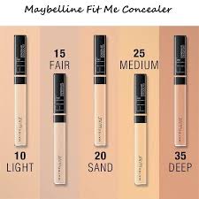 MAYBELINE FIT ME CONCEALER 10-15-20-25-30