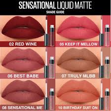 MAYBELINE SENSATIONAL LIQUID MATTE 02