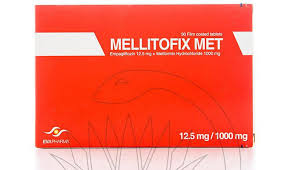 MELLITOFIX MET 5/1000 MG 30 F.C. TABS.