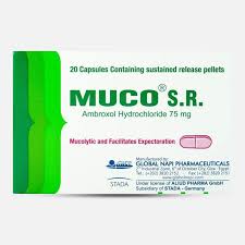 MUCO S.R 75MG 20 CAPS.