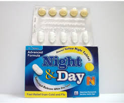 NIGHT & DAY N 10 F.C. TABS.