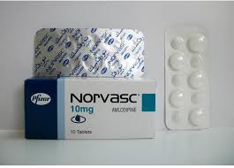 NORVASC 10 MG 10 TAB.