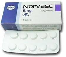 NORVASC 5MG 10 TAB.