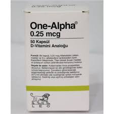 ONE ALPHA 0.25MCG 30 CAPS.