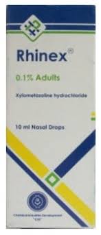 RHINEX 0.1% ADULT NASAL DROPS 10 ML