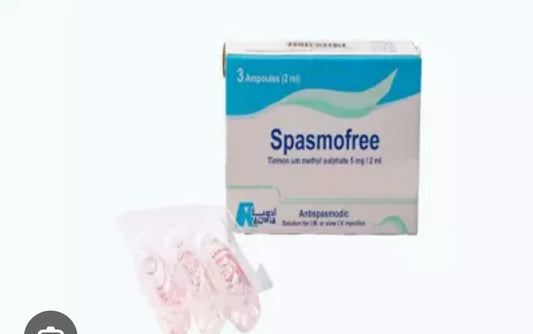 Spasmo free amp..5mg 3ampouls