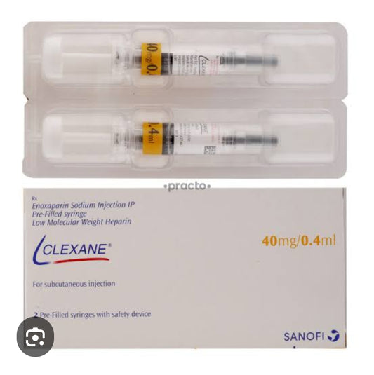 Clexan 40.. 2 syringes