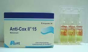 anti cox 15mg 6amp