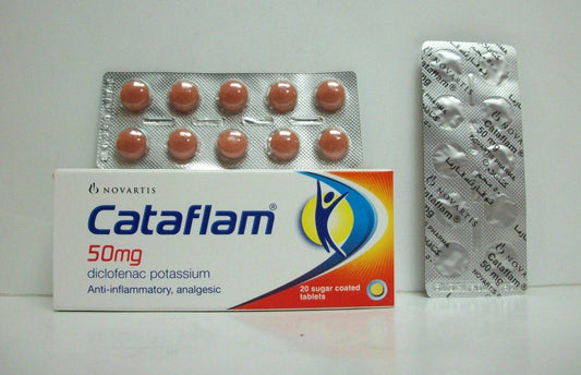 cataflam 50 mg 20 tab