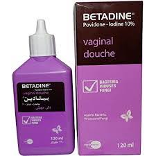 betadine vaginal douch