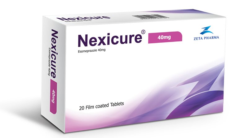 nexicure40 mg 20 tab