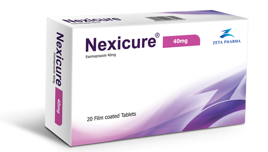 nexicure40 mg 20 tab