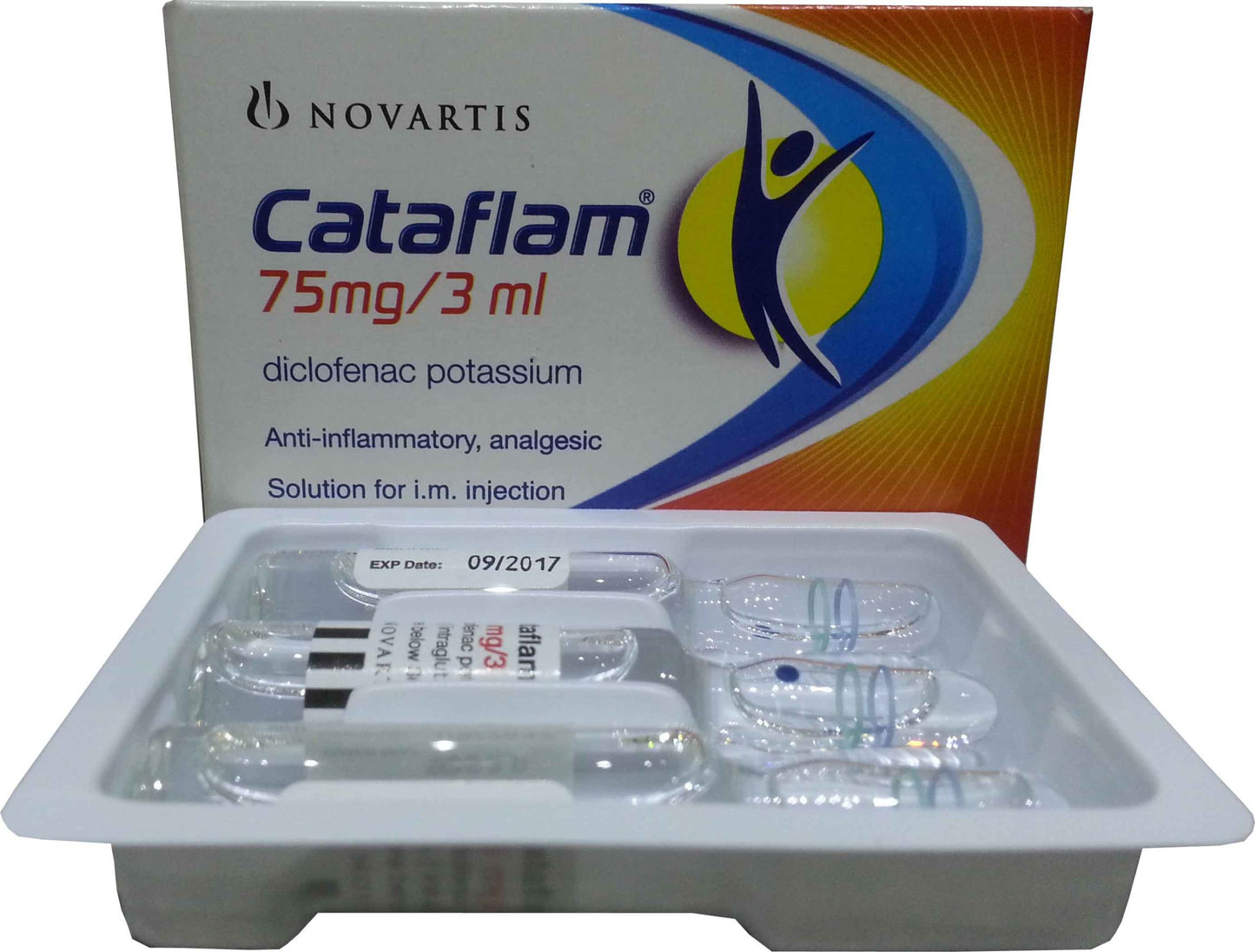 cataflam 75 mg 6 ampoules