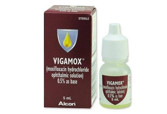 Vigamox eye drops 15ml