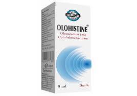 olohistine eye drops