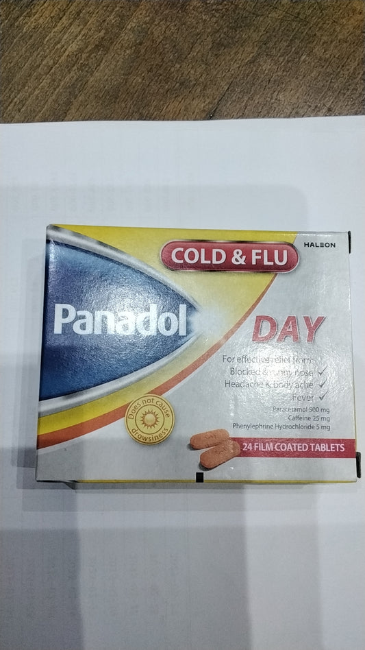 Panadol cold and flu day 24 tab