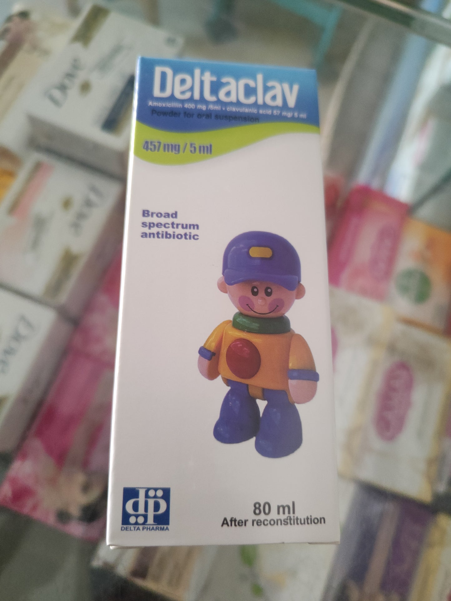 Deltaclave 457 mg 8oml