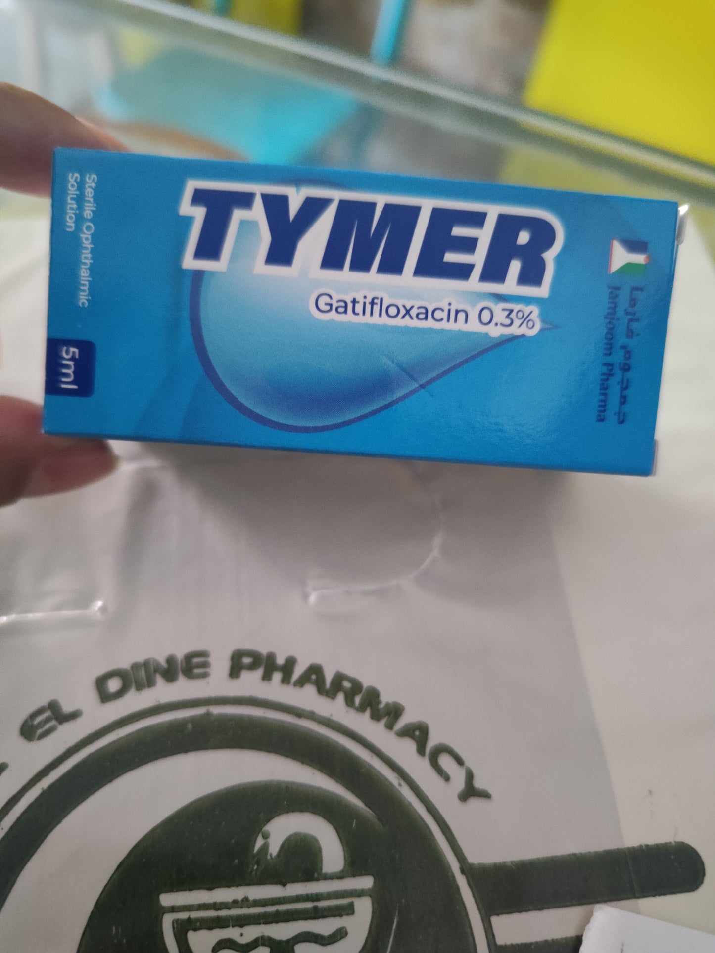 Tymer eye drop